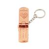 Vintage Phone Model Keychains Mini Car Key Chain Cell Phone Figure Key Ring  Kids Gifts