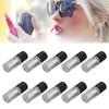 10pcs 1.5ml Lip Gloss Tube Mini Reusable Clear Empty Lip Gloss Containers for Lipstick Sample Lip Balm