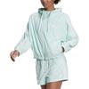 adidas Women's Essentials Repeat Logo Loose Fit Windbreaker Green HC9158