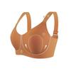 Original quality large size seamless breast bra gathered anti-sagging bra
