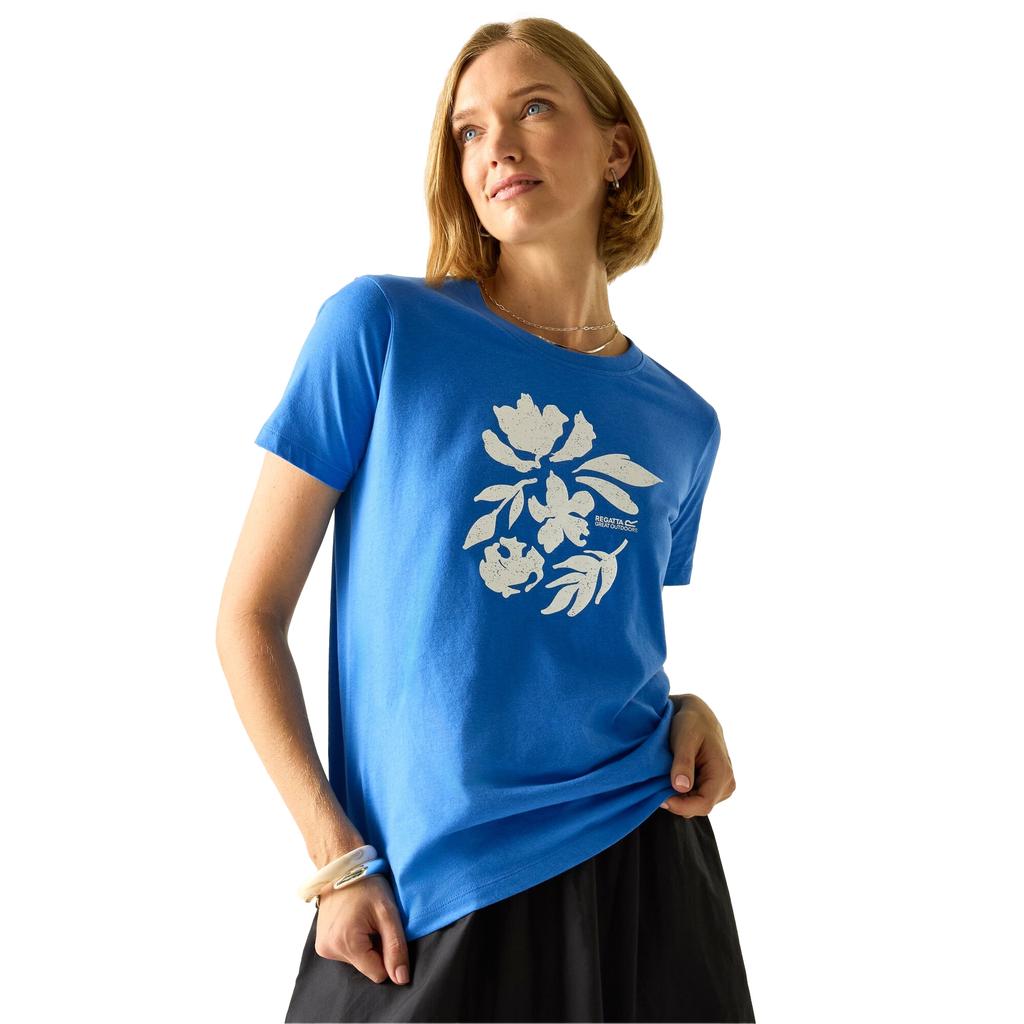 Regatta Womens/Ladies Filandra VX Flower Silhouette T-Shirt
