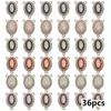 30/36 Peças/Lote 2/3 Furos Brilhante Nossa Senhora da Medalha Conector de Rosário DIY Terço Colar Peças para Fazer Joias