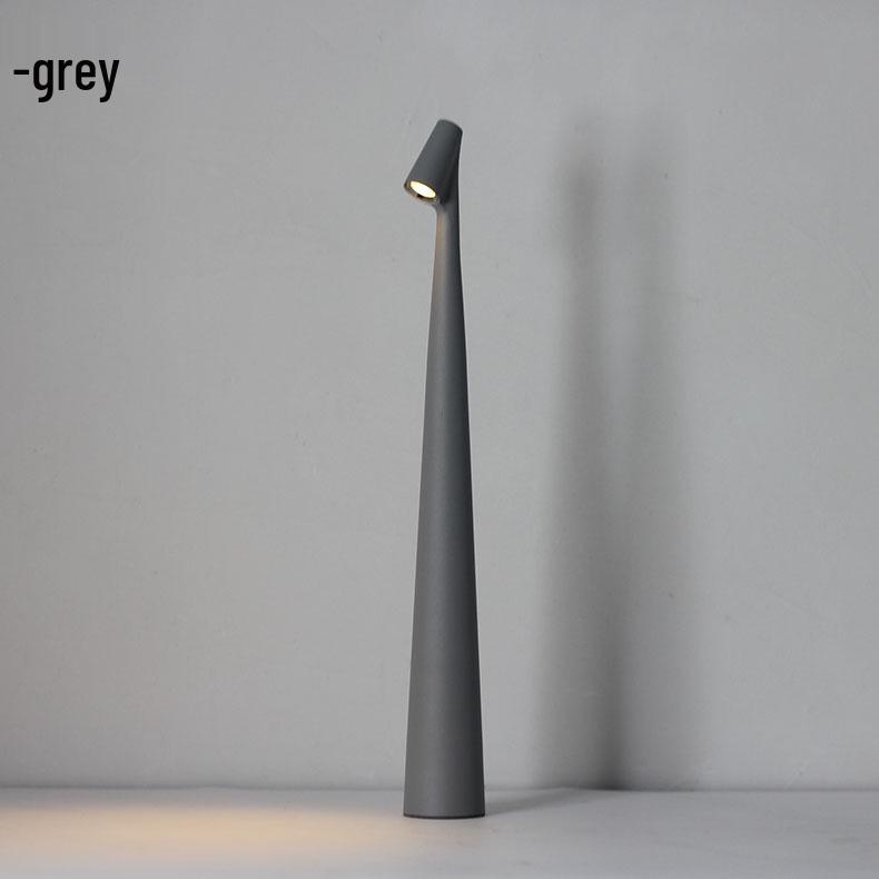 Designer Style Tall Desk Lamp: Modern Minimalist Ambient Light for Bedside or Reading
