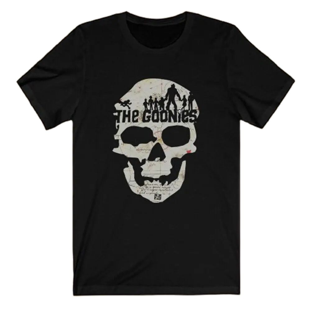 

The Goonies Skull Island Уличная одежда Высококачественная футболка с короткими рукавами и круглым вырезом Топы Одежда 50905 3XL