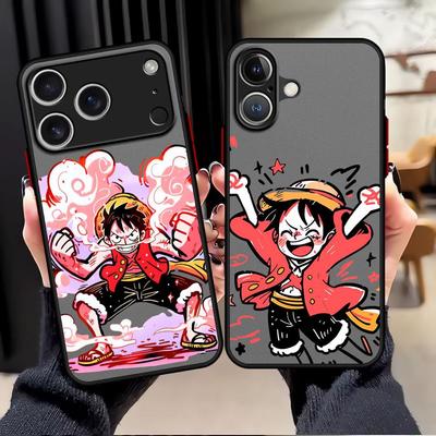 Funda Back Phone Cover Case for iPhone 17 Pro Max 14 11 16 Plus 12 15 13 Mini 7 8 SE XS XR Air Cartoon O-One Pieces