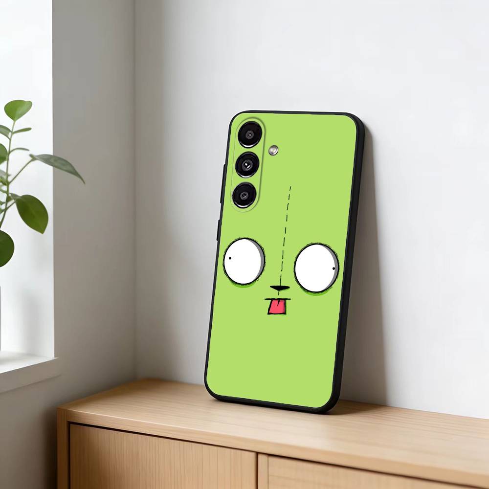 Cartoon I-Invader Zim Gir Phone Case For Samsung Galaxy A91,80,73,72 ,71,53,52,32 ,31,22,21s,20,Soft Black Case