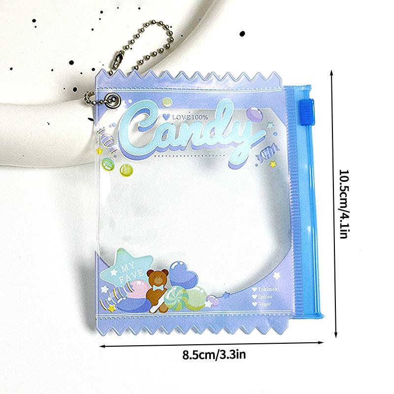 Multi-Color Badge Holder Candy Bag Shaped Badge Protector Fans Supplies Waterproof Badge Display Bag Mini Doll Protective Shell