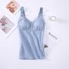 Lace Trim Wireless Nursing Camisole Bra - Pregnancy & Convenient Feeding