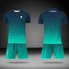 Fashion Unisex 3d Print Jersey Set Outdoor Tennis T-Shirt+Pocket Shorts 2 Piece Outfits Lightweight Quick Dry Men's Tracksuit Sportswear