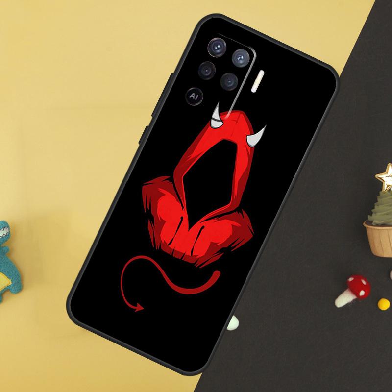 Devil Bad Boy Anime For OPPO A57S A53S A54S A98 A78 A58 A79 A15 A17 A77 A16 A76 A96 A52 A72 A5 A9 A94 A74 Case