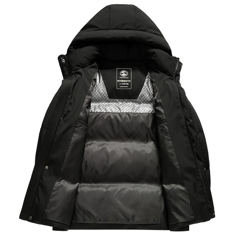 Snow Flying Men's Hooded Short Down Jacket
