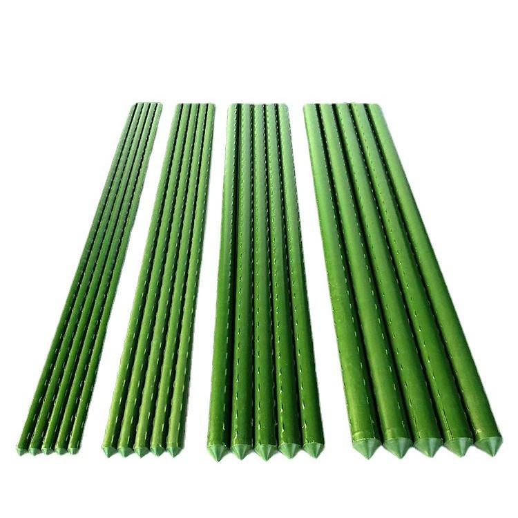 Coated Garden Plant Support Stakes for Climbing Plants, Flowers, Melons, and Vegetables