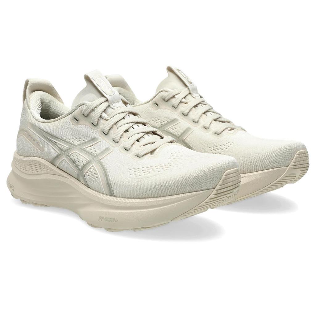 Asics 32 Running Size 250 Size E GEL-KAYANO Shoes, Women's, (Oatmeal/Meteor Gray), (1012B838)
