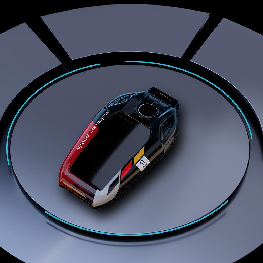 Kohlefaser ABS Autoschlüsselhülle Abdeckung für BMW 5 7er X3 X4 X5 X7 G30 G31 G11 G12 G01 GT G32 I8 Geschützte Schale Handsender Zubehör