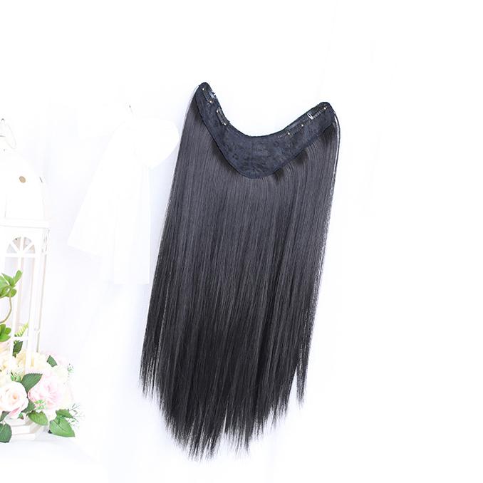 

Bybrana Женский длинный головной убор с длинными волосами, повседневная одежда 45cm