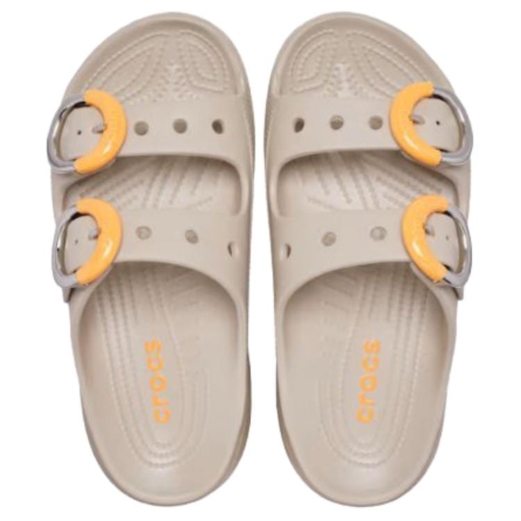 Crocs Samstag Rutschpantoffeln Damen Beige 213246-2NM