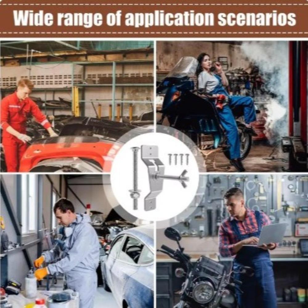 Wall Mount Wheel Bracket Generic Tire Carrier Bracket Convenient Spare Tire Carrier Holder Trailer