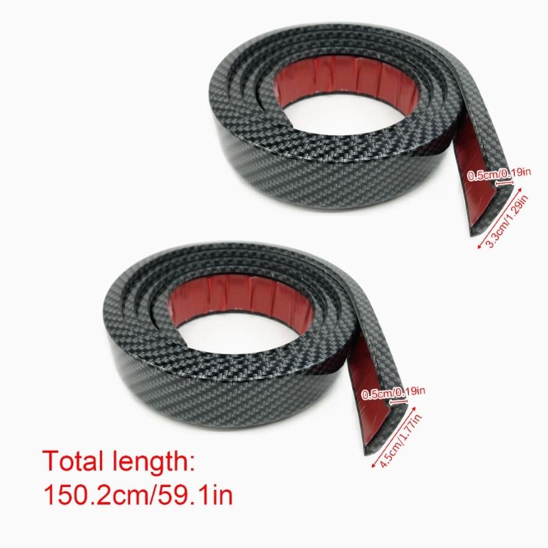 Universal Wheel Fenders Trim Protective Strips Heat Resistant PVC Wheel Eyebrow Protector For Vehicle Appearance