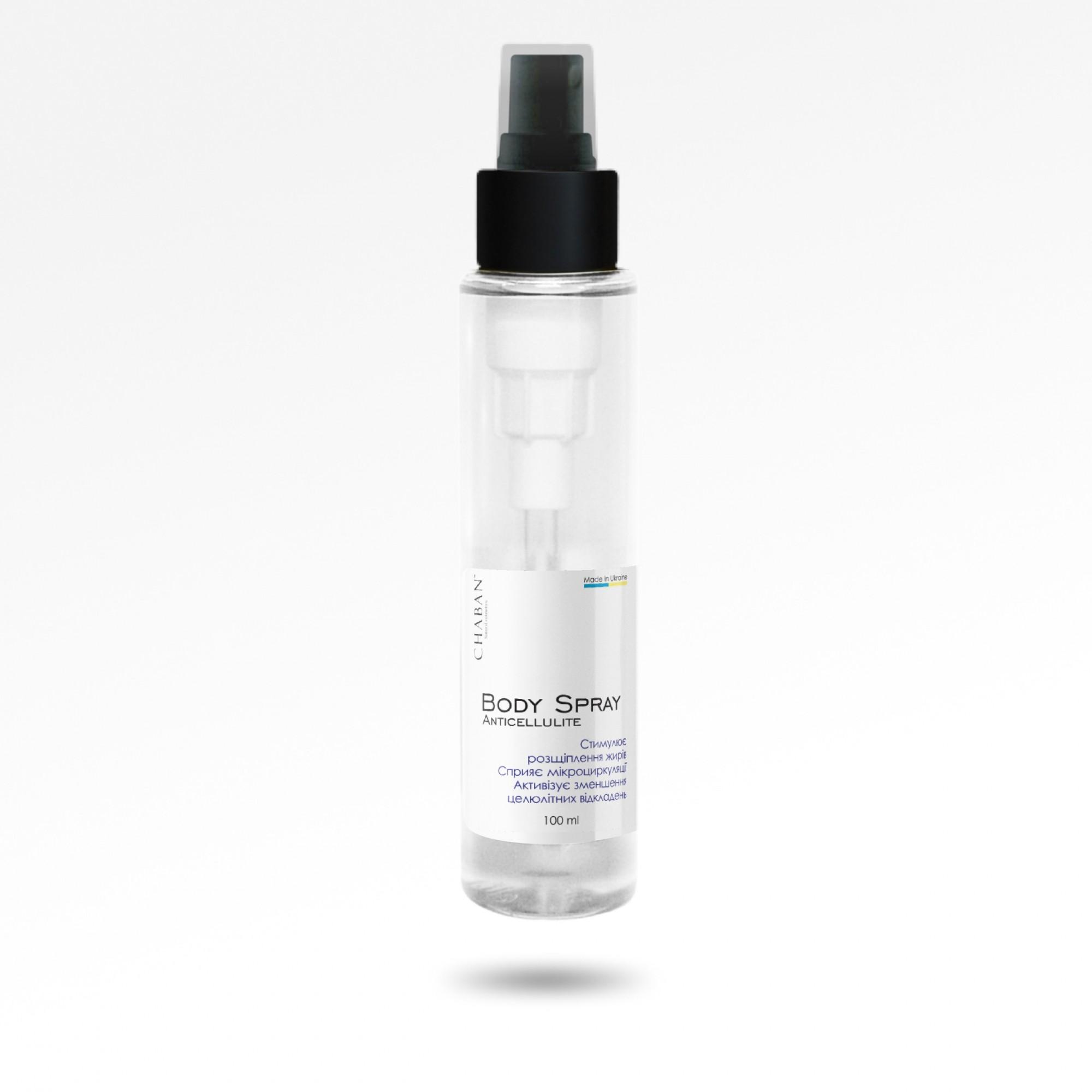 

Антицеллюлитный спрей ТМ Chaban Для тела 100 мл 00216