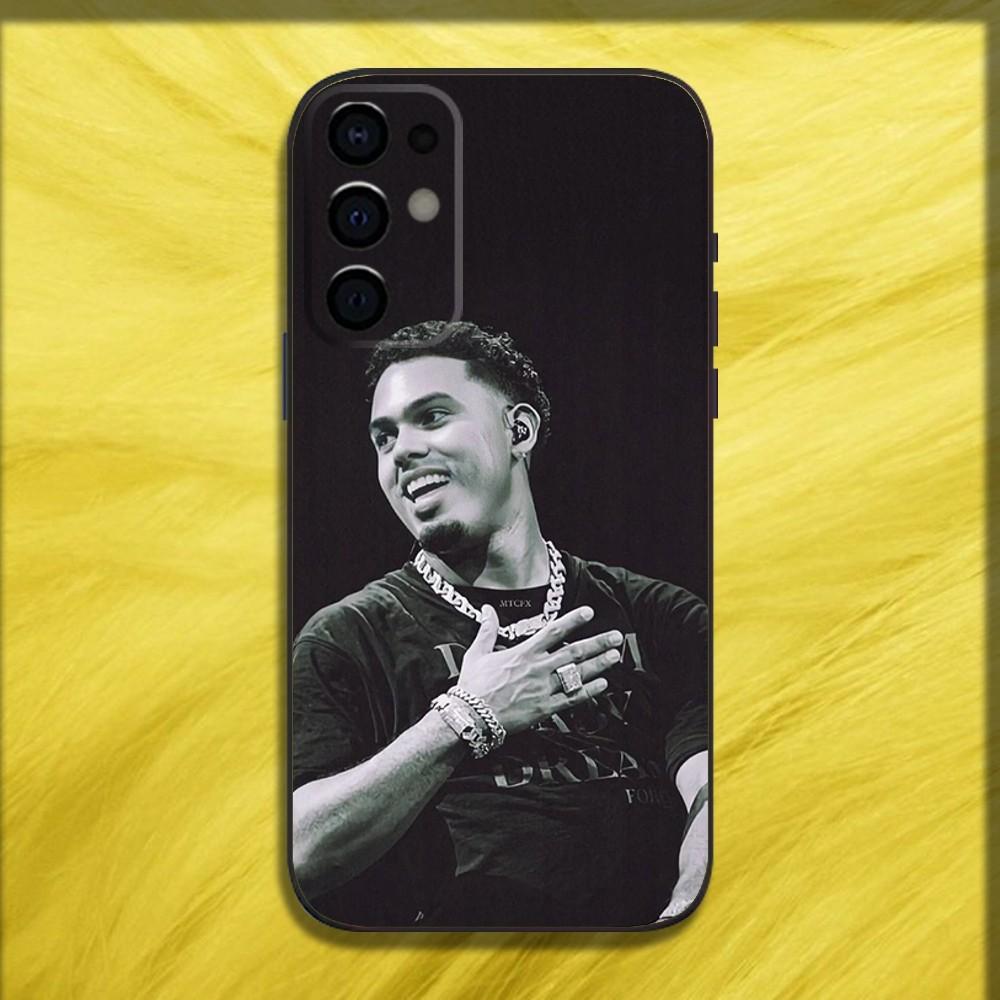 Myke Towers Rapper Phone Case For Samsung S24,S21,S22,S23,S30,Ultra,S20,Plus,Fe,Lite,Note,10,9,5G Black Soft Cover