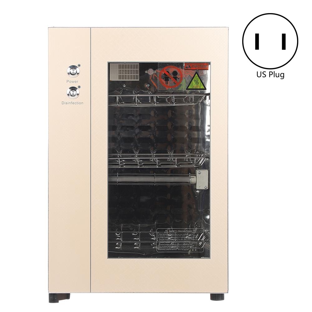 

60 л 2 в 1 двухслойный шкаф для подогрева и дезинфекции полотенец, стерилизатор, 110 В, вилка США