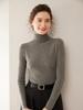 Women's Fine Wool Cashmere Turtleneck Sweater - Autumn/Winter 2025 Collection, Slim Fit Korean Style Knitwear