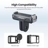 Quick Release Magnetic Mount Adapter for DJI Osmo 360/Action 5 Pro 3 4 Action Camera Accessories