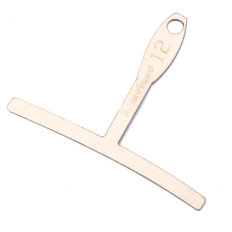Precisions Metal Understring Radius Gauge Universal Guitar Gauge Luthier Tool for Guitar Repair and Maintenance