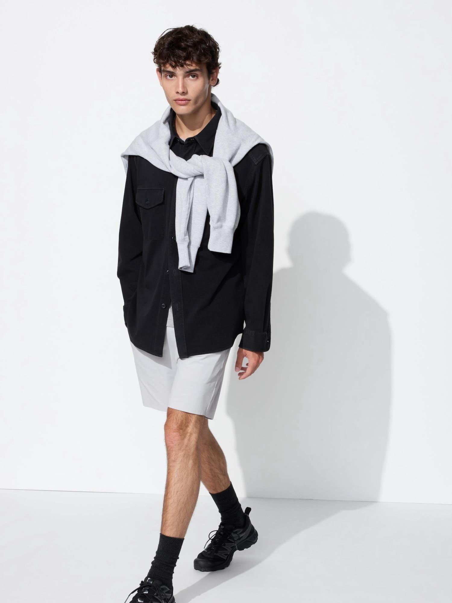 

Короткие брюки Uniqlo Ultra Stretch Active 02 LIGHT GRAY/UNISEX XS