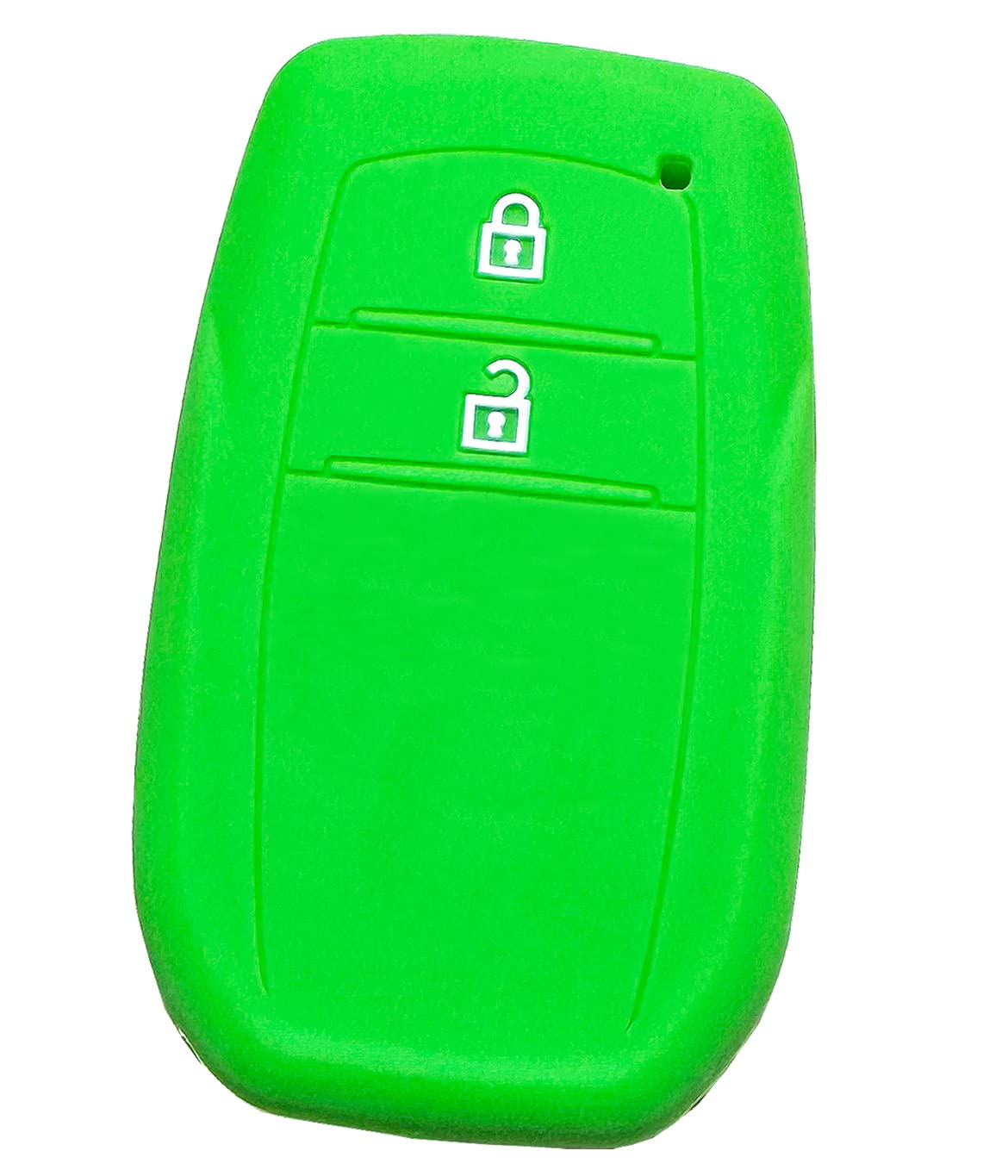 

[ИКТ] Силиконовый чехол для смарт-ключа автомобиля Toyota 2 кнопки Зеленый / Новый Prius зелёный