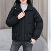 Winter Fashion Women Short Down Cotton Coat Loose Warm Thickened Slim Jacket