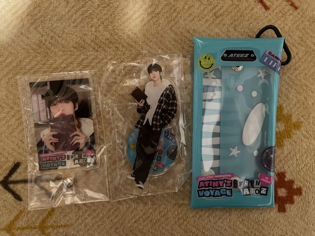 

[USED] ATEEZ Yunho Acrylic Stand Phone Tab Fan Meeting FC Goods