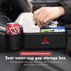 cxdjmy1 For Mitsubishi Car Seat Gap Water Cup Phone Keys Organizer Storage Holder Outlander Pajero Sport Lancer EX ASX L200 Eclipse