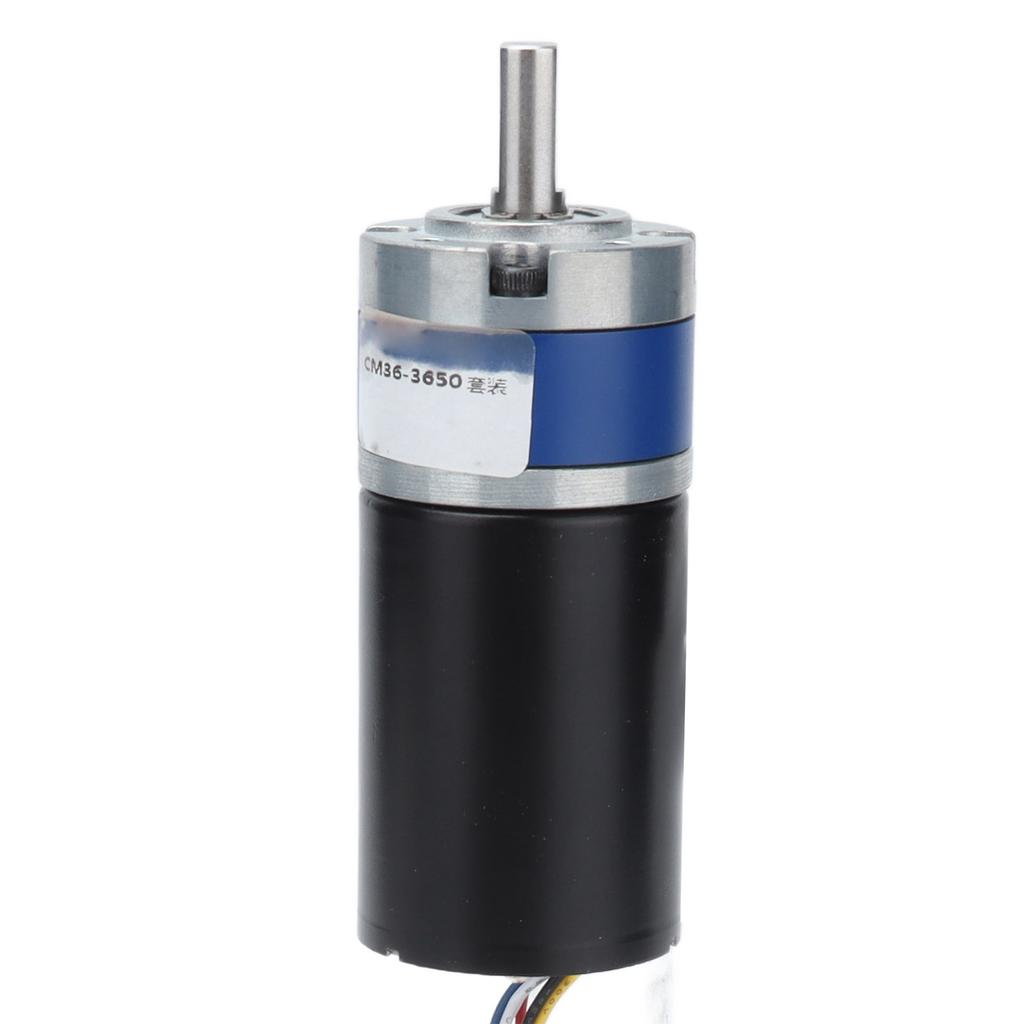 Gear Motor Speed Reduction Planetary Brushless D Shaft DC 12V Set Kit with Controller1200RPM