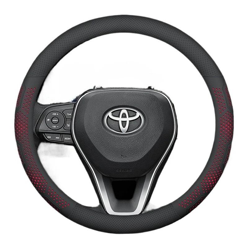 Neuer Stil Leder Auto Lenkradbezug für Toyota YARiS Cross Grand Highlander Vios Urban Cruiser Hyryder VOXY Aqua Premio