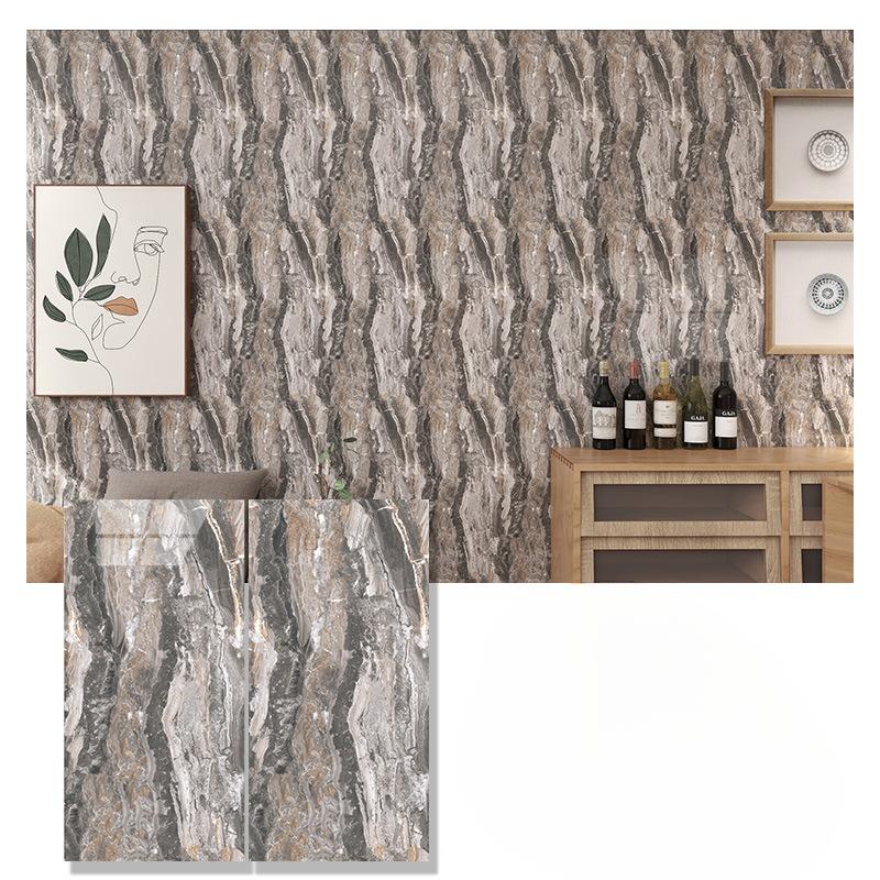 Marmură Bucătărie Film rezistent la ulei Sobă impermeabilă rezistentă la umiditate Tapet autoadeziv Blat Renovare dulap autocolant gresie