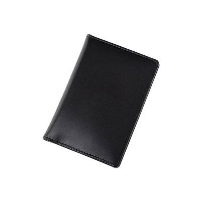 [Kipris] Shirasagi Leather Pass Case 8227(01) Black