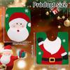 2PCS/SET Decoration Festive Atmosphere Cloth Durable Toilet Multi-element Toilet Cover Gift Christmas Cozy Bathroom