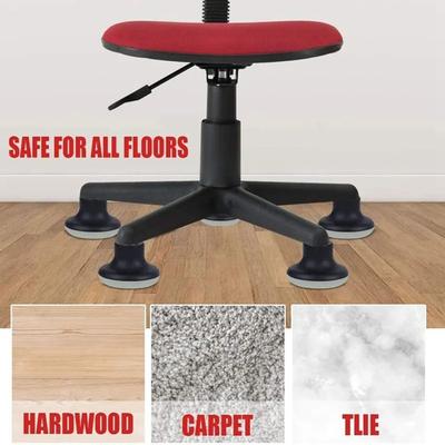 Furniture Feet Plug Fasten Sofa Chair Wheels Replacement Stopper Fixed Casters Anti Slip Bell Universal Wheels Home