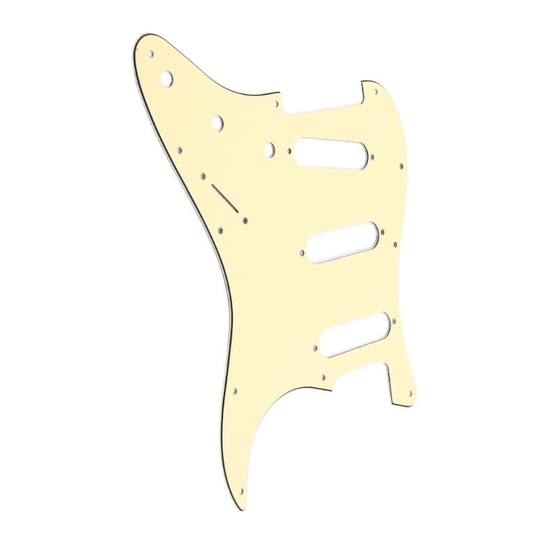 11 Holes Guitar Bass Pickguard 3Ply Scratchplate Musical Instrument Standard Mudguard Guitar Bass 6 String Model Guitar
