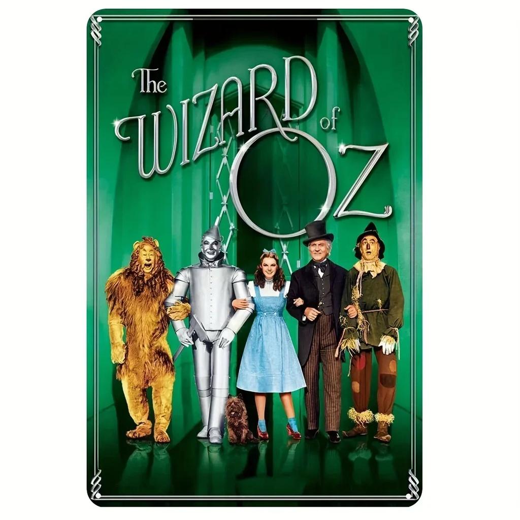 Halloween Horror Movie Metal Sign - Shabby Tin Wall Art, Man Cave Theater Home Decor