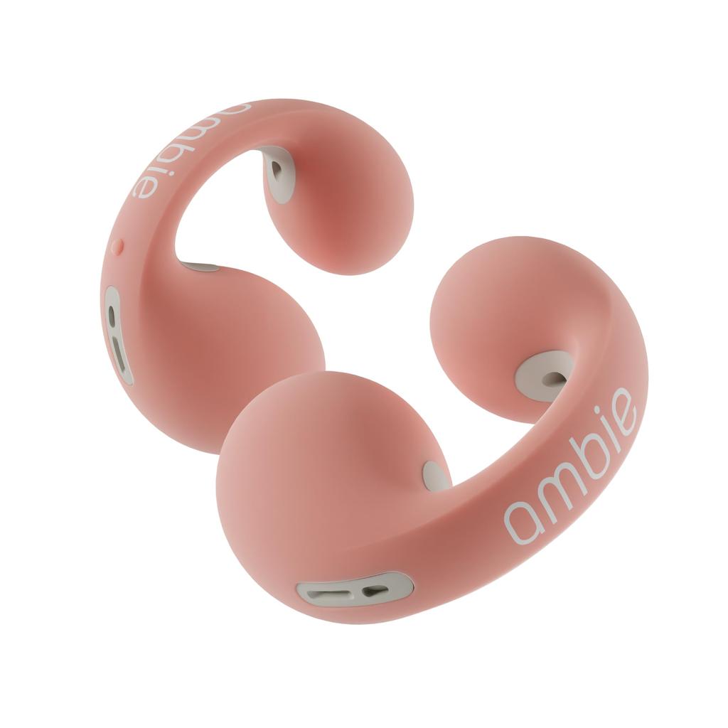 Ambie Sound Earcuffs Ambie Kopfhörer der 2. Generation zum Hören ohne die Ohren vollständig zu bedecken Bluetooth mit Online-kompatibel mit Gegensprechanlage