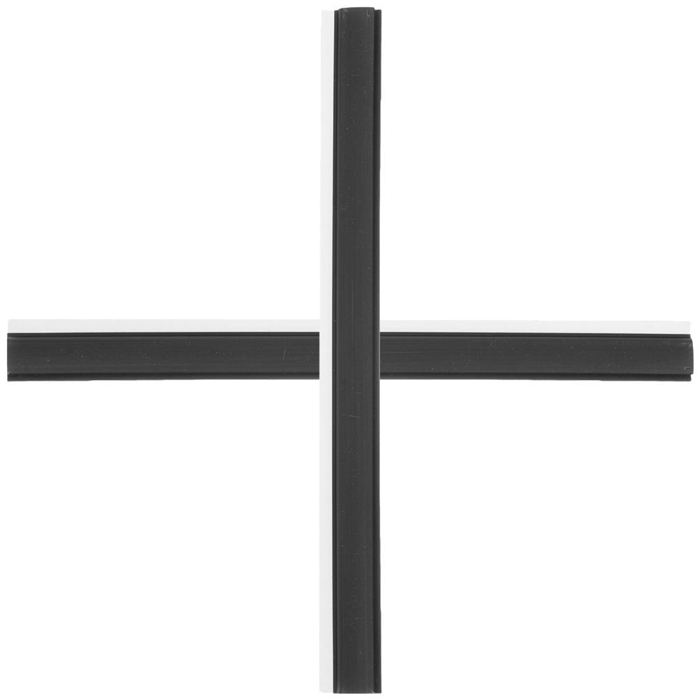 2 szt. Szufelka do okna z gumową listwą Krawędź wiadra na popiół Zbieranie śmieci Wejście Miękki docisk 3 Ściągaczka Plastik