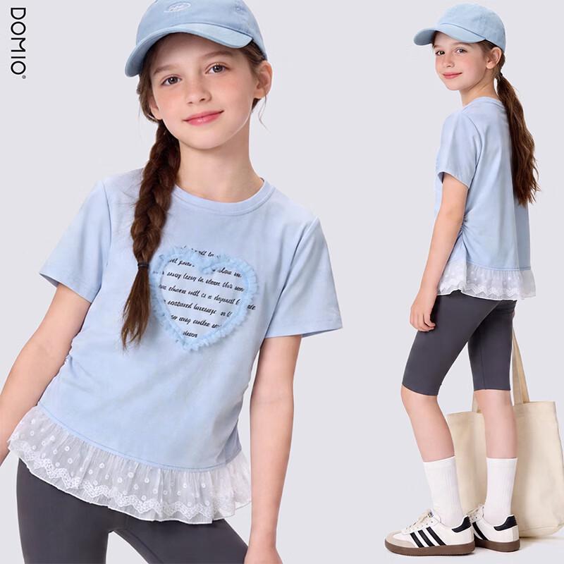 Duomiaowu Girls' Fashion Short Sleeve T-Shirt