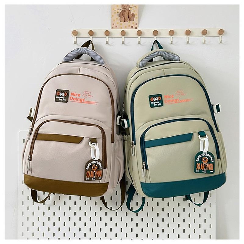 Large-capacity Backpack Fashion Trend Spot Backpack Junior High School College Student School Bag