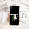 IK3 Algerischer Reisepass Flagge Transparente Handyhülle für Samsung Galaxy A04 A04S A14 A23 A34 A54 M23 M33 M52 M53