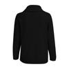 Women's Fashionable Color Round Neck Long Sleeved Pullover Knitted Sweater Top