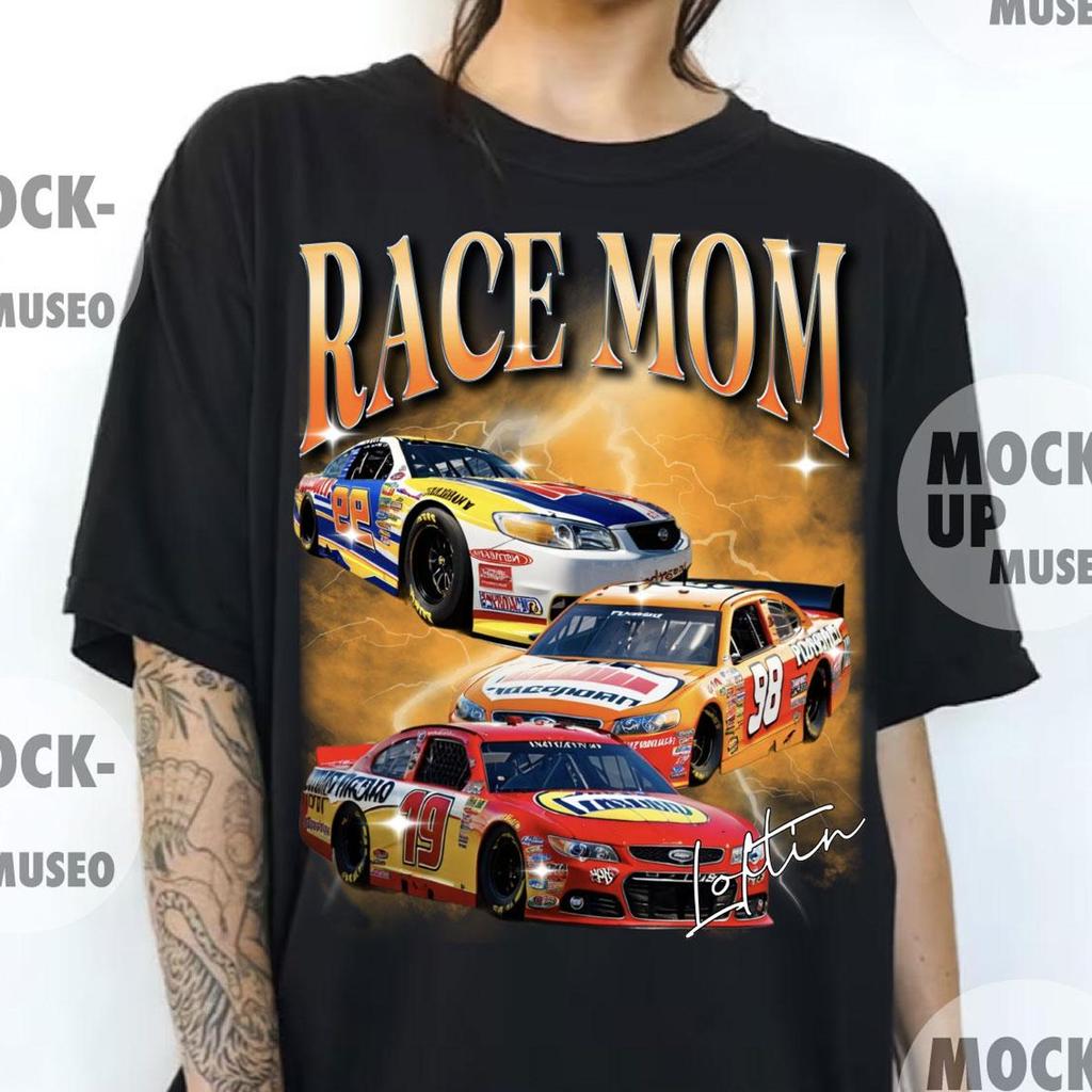 Custom Race Mom T-Shirt Design: Personalized Supercar PNG (Digital Download)