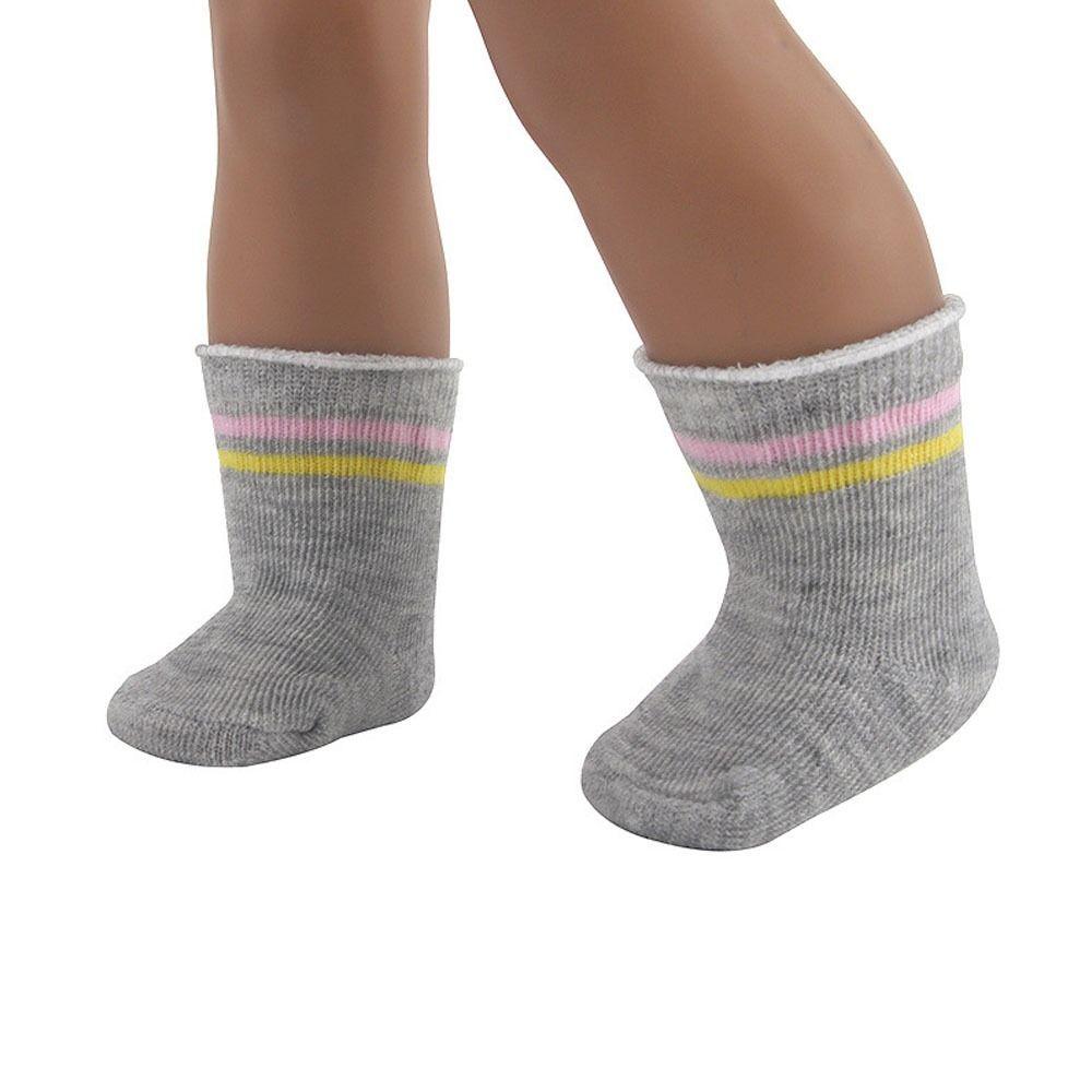 

Многоцветная кукла, спортивные чулки, миниатюрная одежда 18 дюймов/43 см, игрушки, носки для кукол