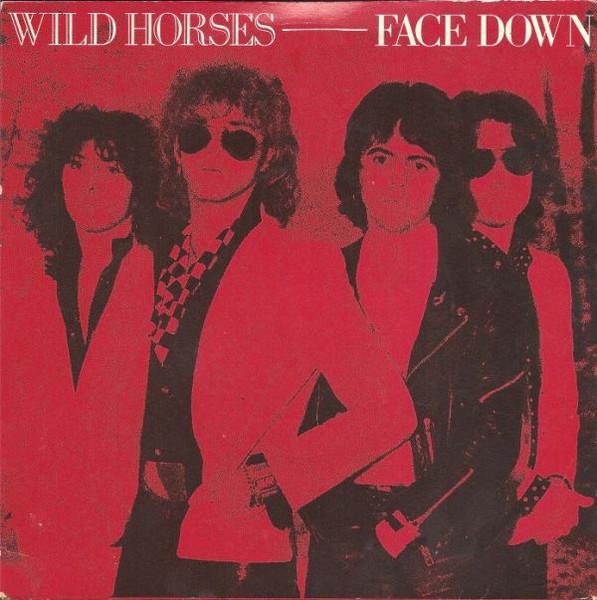 

7-дюймовая пластинка WILD HORSES - Face Down EMI5047 EMI 1980 UK Рок Б/У
